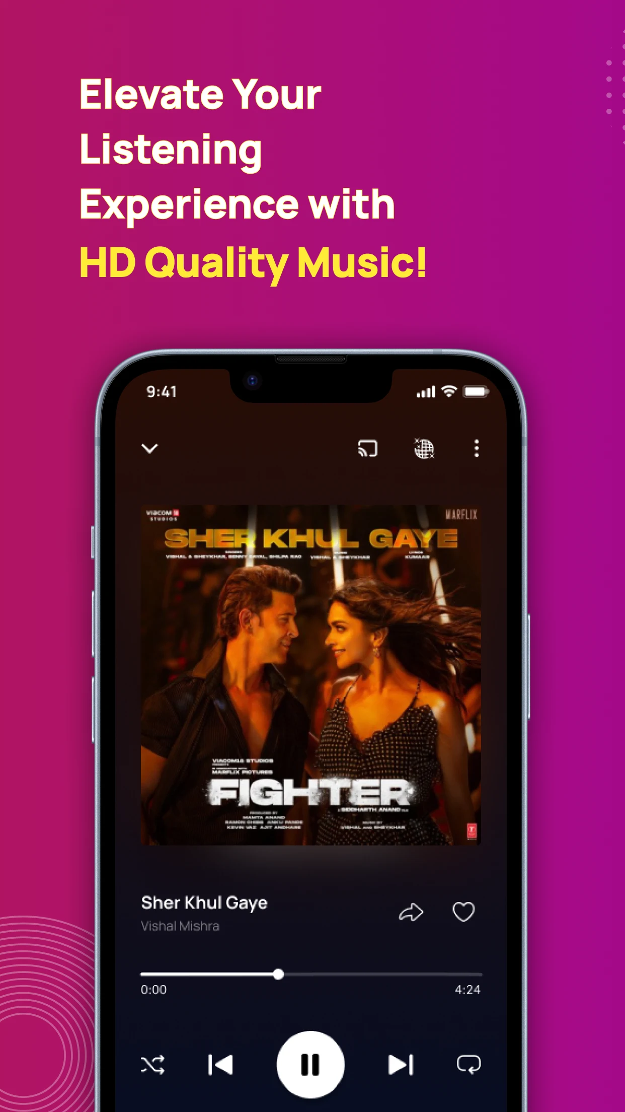 Gaana: Music App, MP3 Songs screenshot