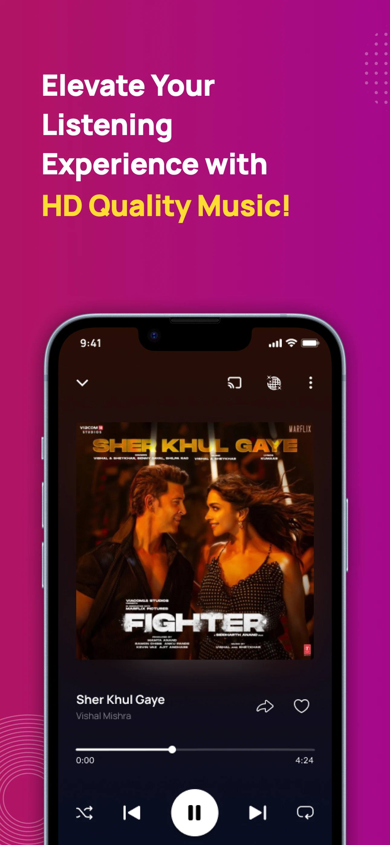 Gaana: Music App, MP3 Songs screenshot